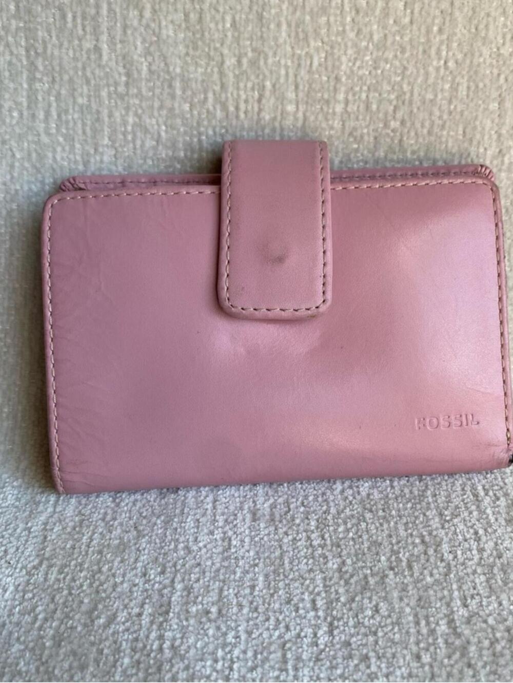 Fossil Blush Pink Women's Wallet